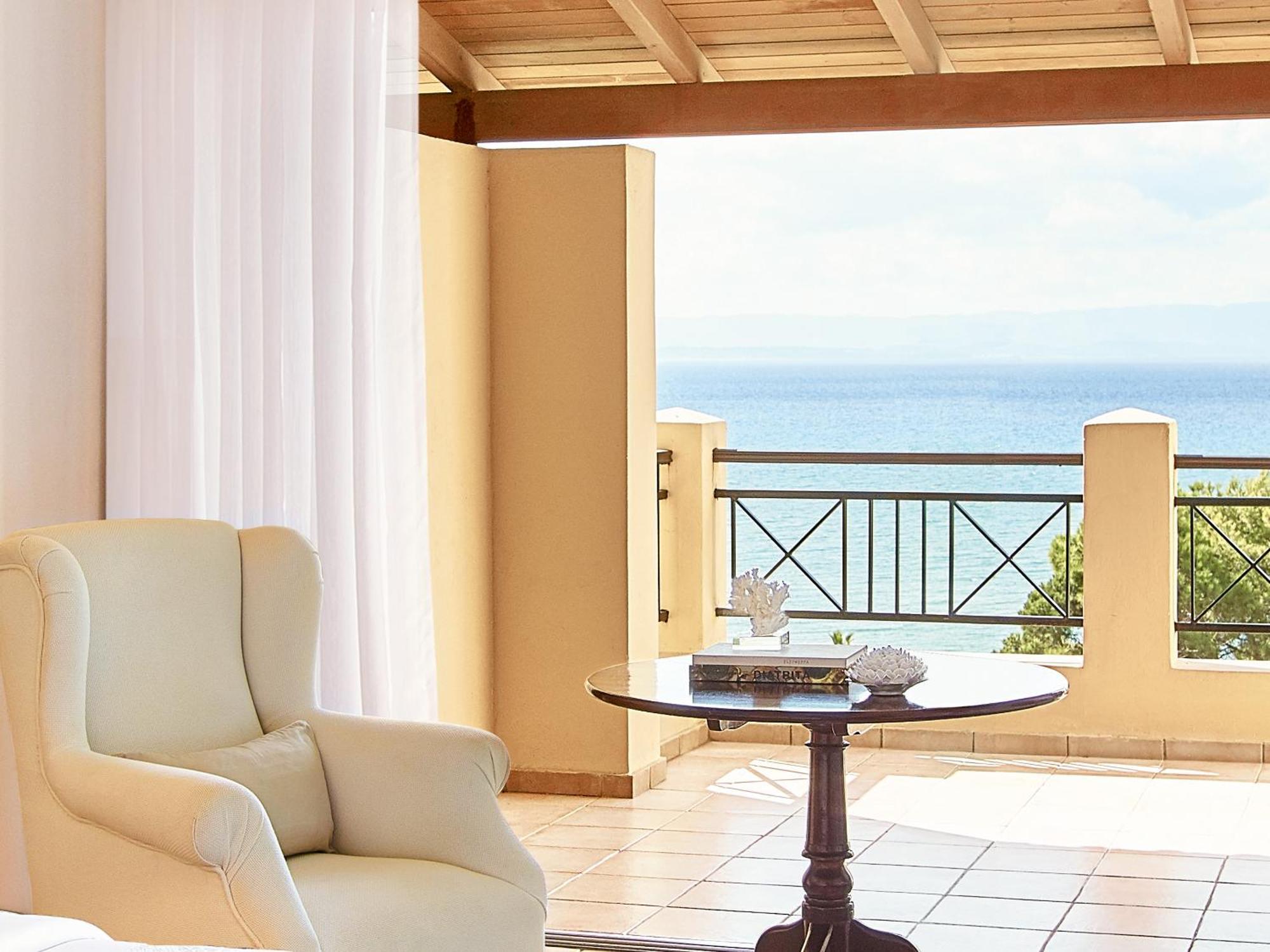 Grecotel Luxme Oasis At Riviera Olympia & Aqua Park Лутра-Киллинис Экстерьер фото