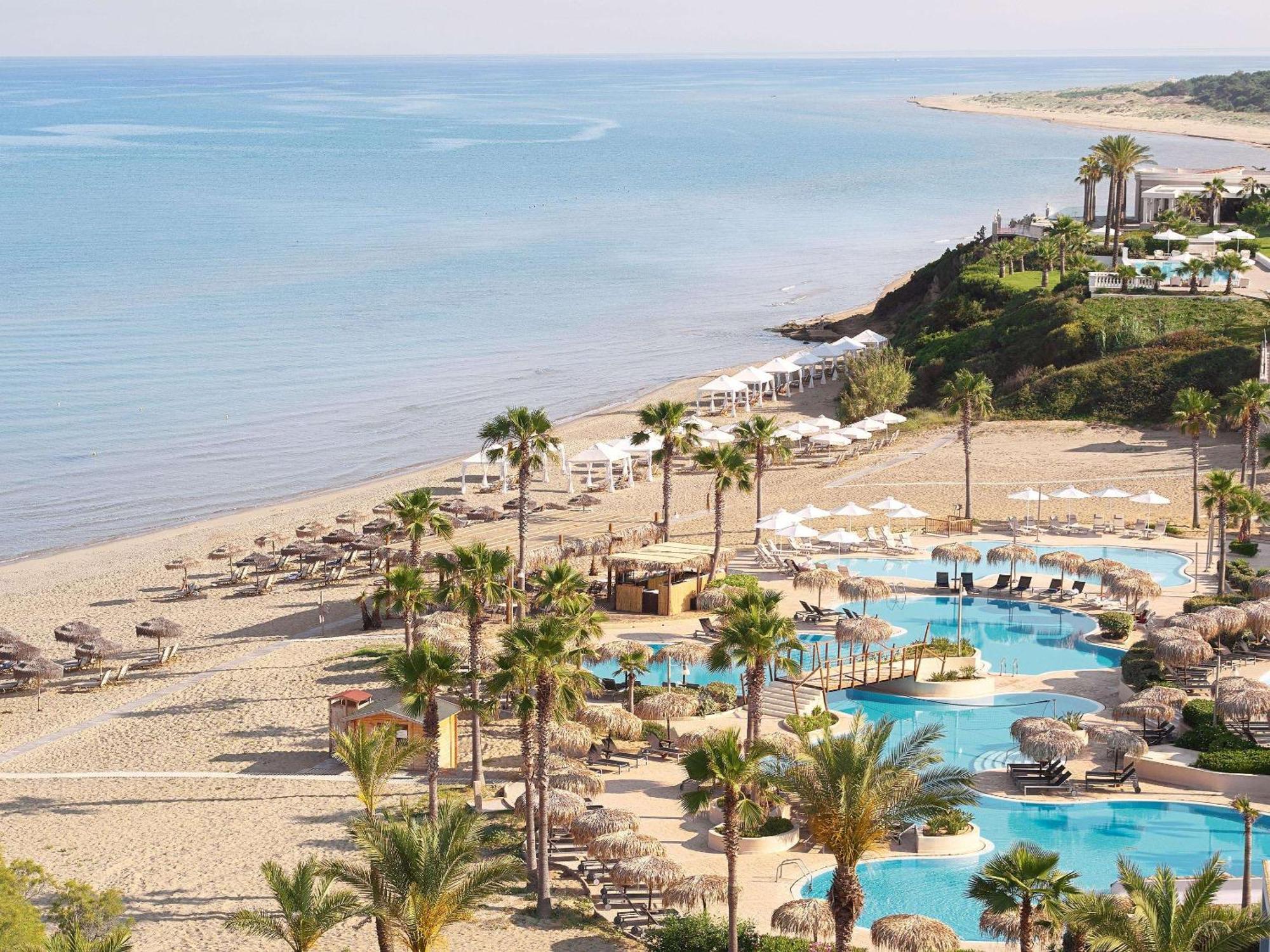 Grecotel Luxme Oasis At Riviera Olympia & Aqua Park Лутра-Киллинис Экстерьер фото